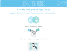Tablet Screenshot of jenniferhines.net